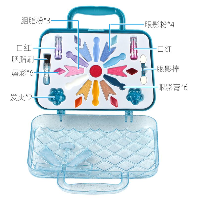 Disney Girls Frozen Princess 2 Elsa Anna Make Up Set Toys