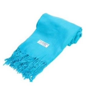 Plain Pashmina Scarf - Torquoise