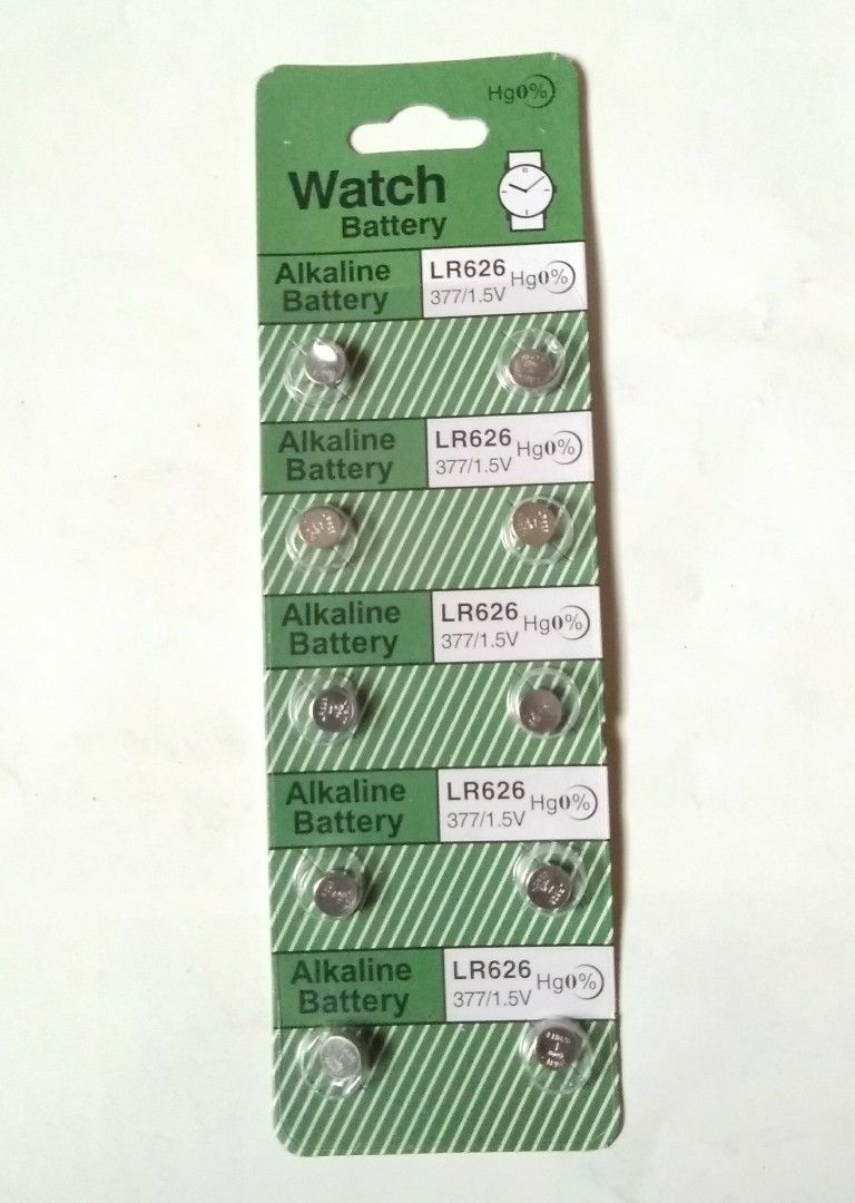 Watch Alkaline Battery 377/1.5V LR626