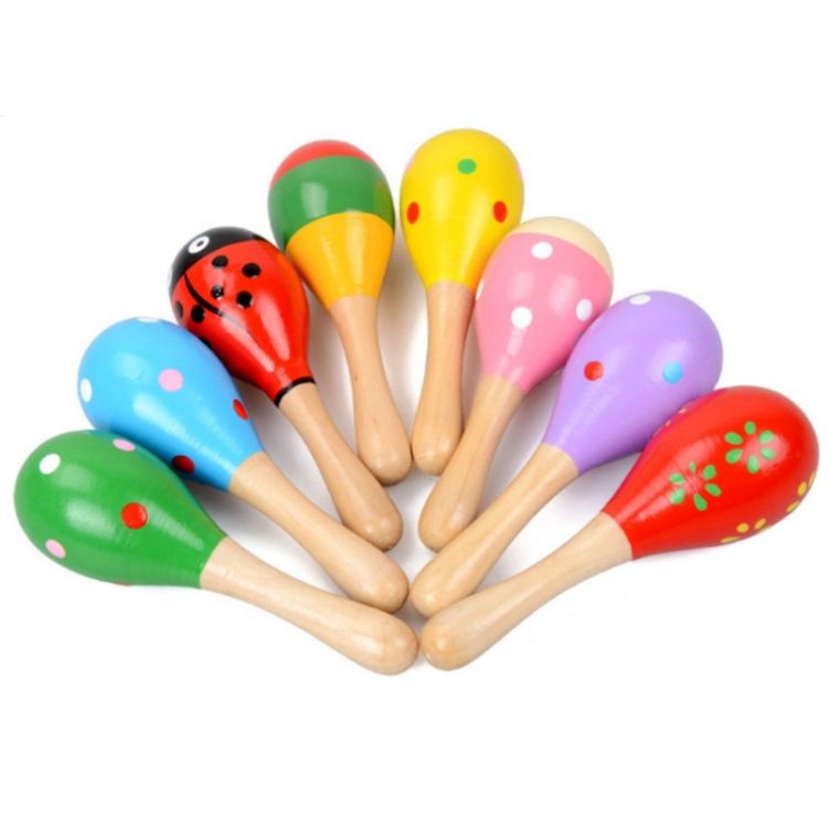 8 PCS Children Sand Hammer Orff Musical Instrument 8 PCS Sand Hammer