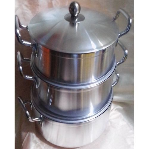 3 Set Large Aluminum Pot