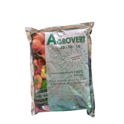 Agrovert Foliar Fertilizer Npk - 30 10 10  - 1kg