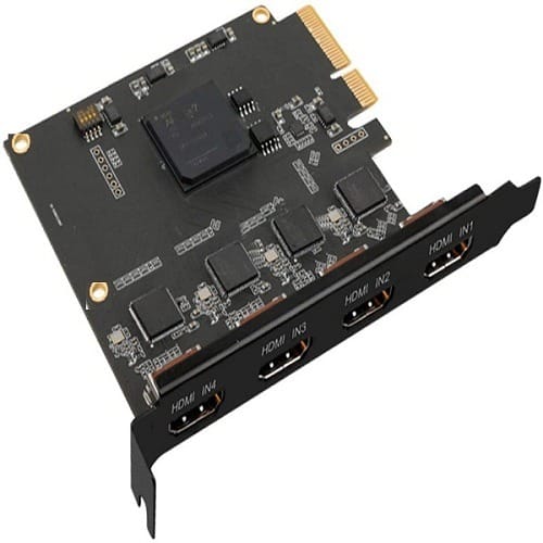 Quad Hdmi Pcie Video Capture Card, 4-channel Hdmi Video Recorder Capture