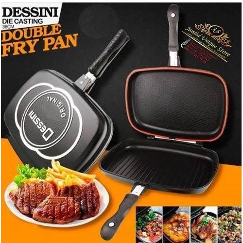 Double-Sided Grill Non-Stick Frying Pan