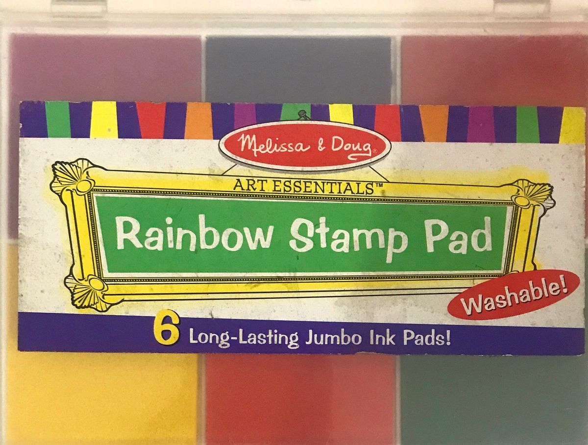 RAINBOW  STAMP PAD