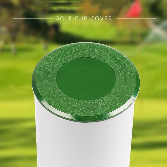 Golf Hole Cup Cover 115cm Holes Protective Cap Lid Practice Golfer