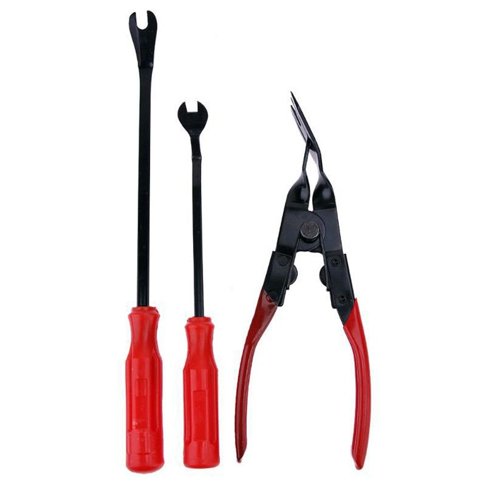 3pcs Car Door Trim Clip Plier   Fastener Remover Puller Car