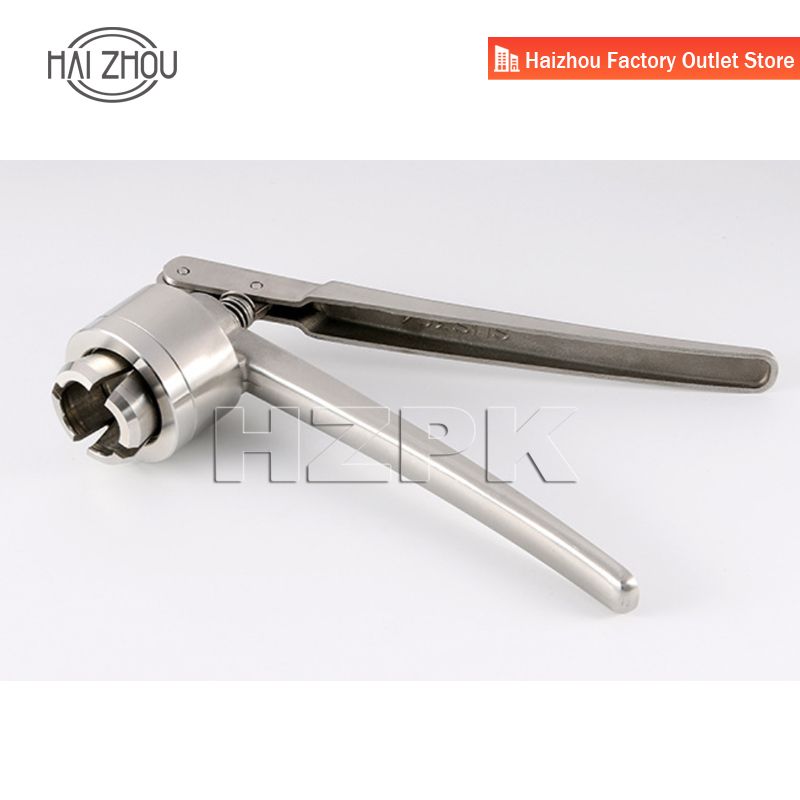 Aluminum And Plastic Lids Vial 13mm Manual Small Glass Bottle Tool Vial Crimper Capping Sealing Machine Laboratory