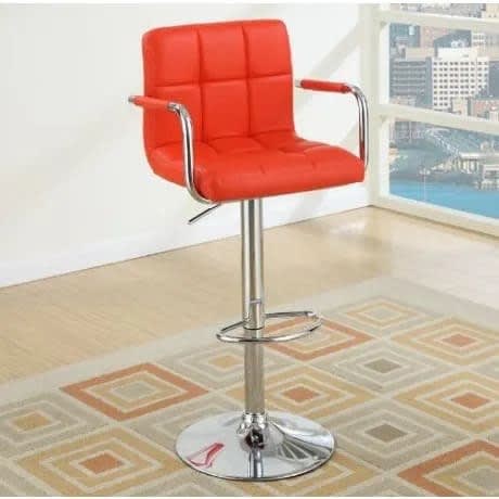 Cuewix Bar Stool- Red