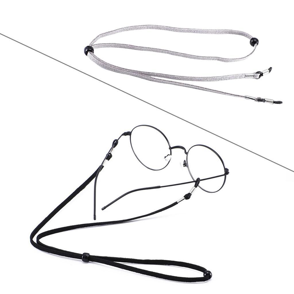 Eyeglass Strap Stretchy/ Non-Slip/ Universal/ Adjustable/ Rope Grey