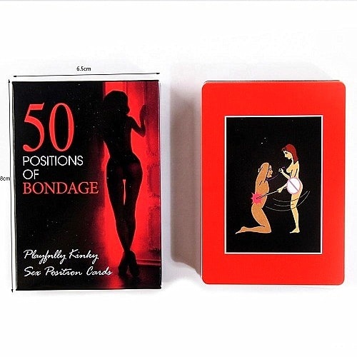Sexual Position Card Game - 50 Pcs