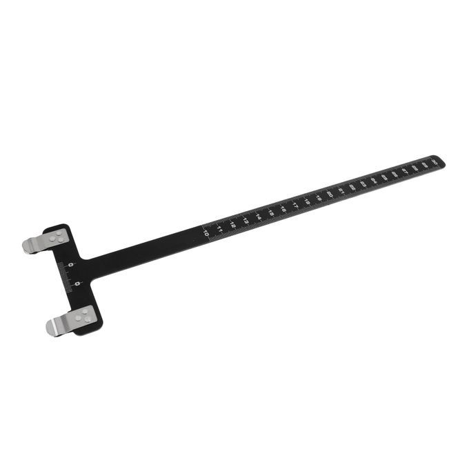 Alluminum Archery T Bow Square For Recurve & Compound Bows Black