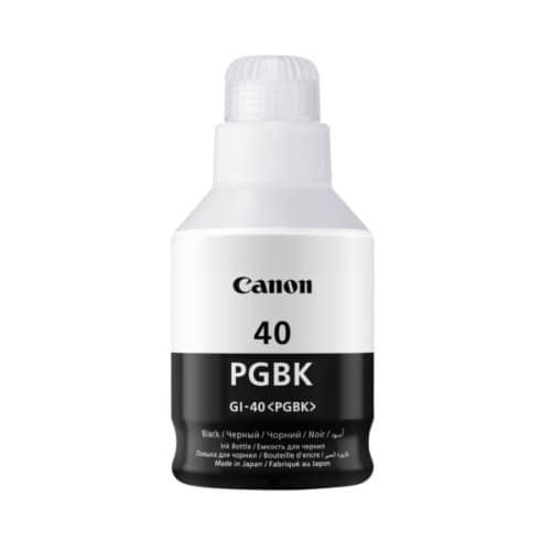 Gi-40 Pgbk - High Yield - Ink Bottle -Black