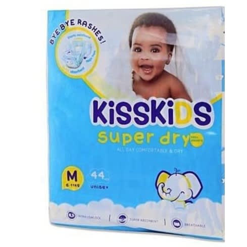 Kids Super Dry Diaper - 100 Pieces - Size 3