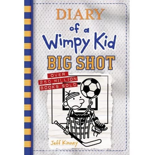 Diary Of A Wimpy Kid Big Shot - Book 16 By Jeff Kinney