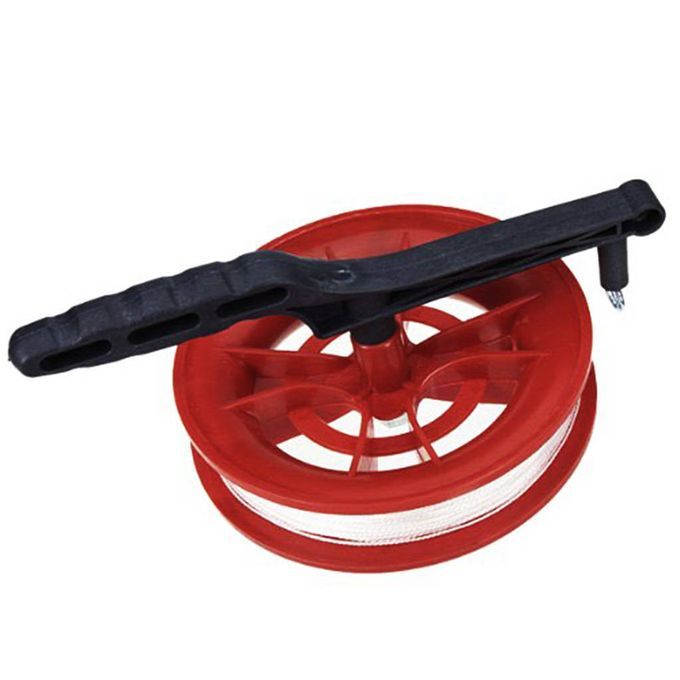 Fire Wheel Kite Winder Reel Handle With   Twisted String Line Kids