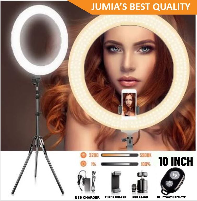 Ringlight - Tripod Ring Light - Ringlight With BT Remote