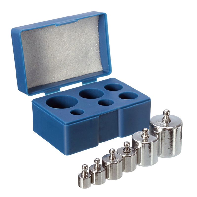 6Pcs 100g 50g 2x20g 10g 5g Grams Precision Calibration Weight Digital