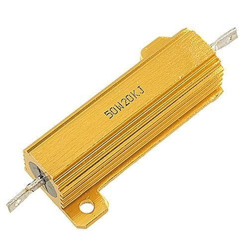 50W 20000 Ohm 5% Screw Tab Aluminium Clad