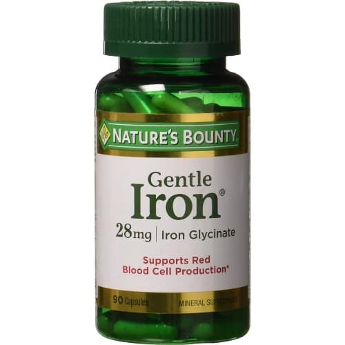 Nature's Bounty Gentle Iron 90 Capsules