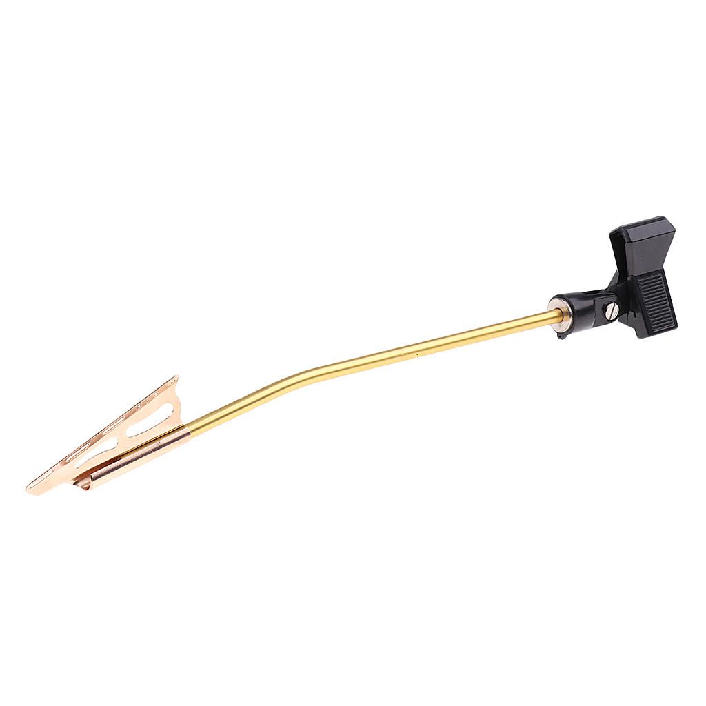 Adjustable Saxophone Microphone Clip Holder Sax Performance Accessory