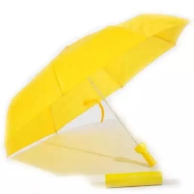 Wine Bottle Umbrella - Yellow