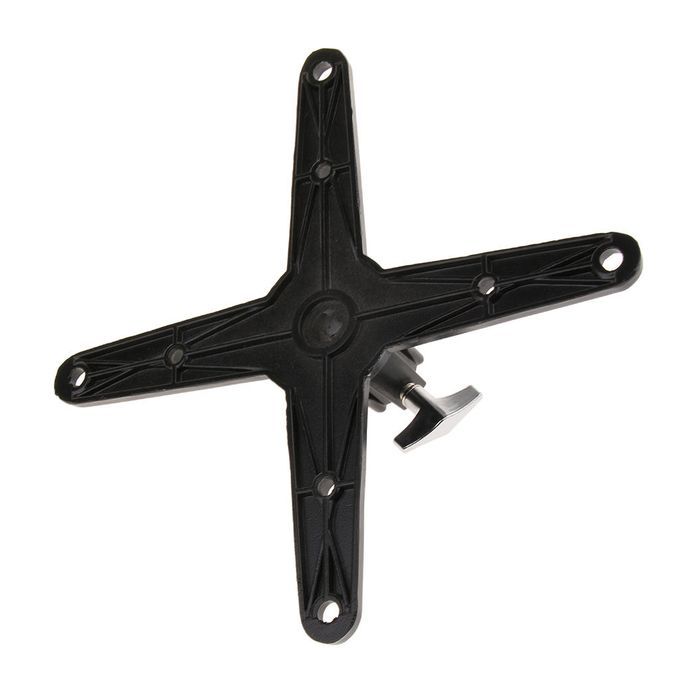 Black Drum Stool Seat Throne Tripod Base For Drummer Percussionist