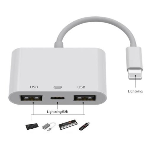 Lightening To Usb 3.0 Adapter 3 In One