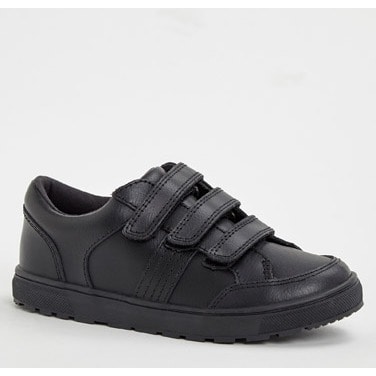 Three Strap School Shoe- Older Boys'