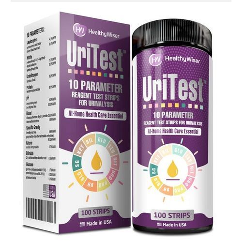 10 Parameter Urinalysis Test Strips 100 Strips