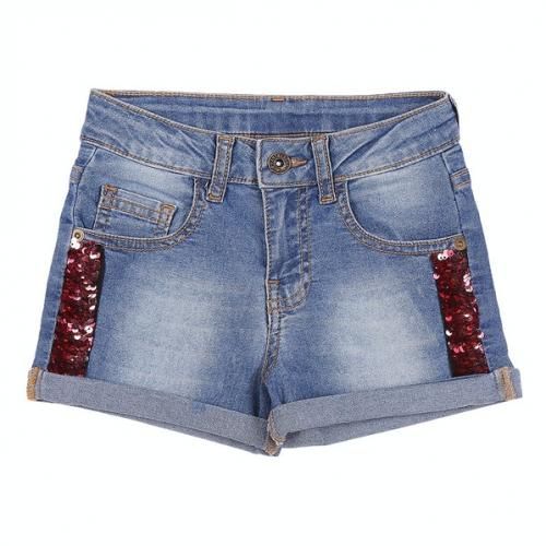 Girl Sequins Bump Short