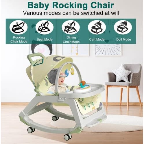 5 In 1 Baby Mover- Soother- Feeder- Napper And Rocker