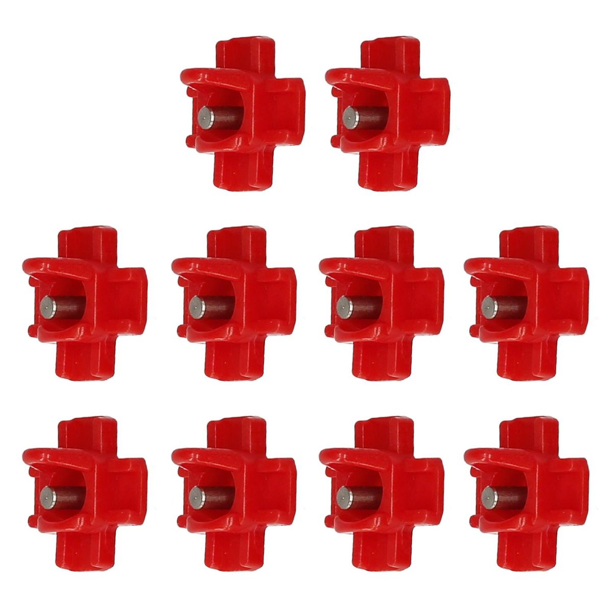 10 PCS Horizontal Side Mount Automatic Poultry Water Chicken Water Nipples for Chicken Quail or Duck