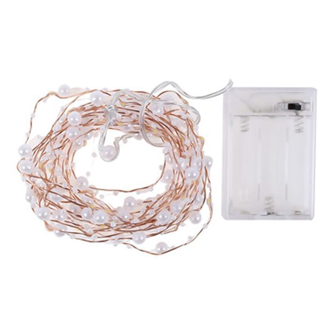 String Light Eye-catching Non-glaring Plastic LED-Warm White