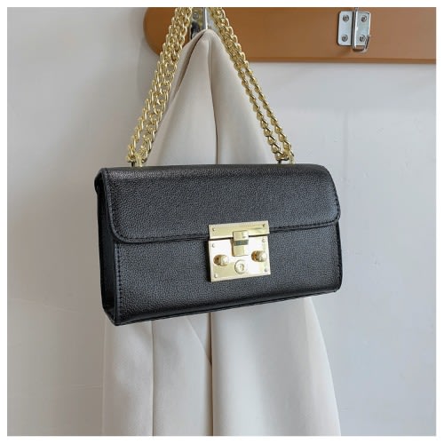 Ladies Handbag - 8X7X13cm - Black
