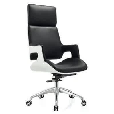 Glossy Leather Office Chair