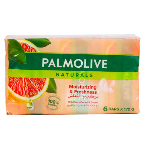 Moisturizing & Freshness Soap  6x170g