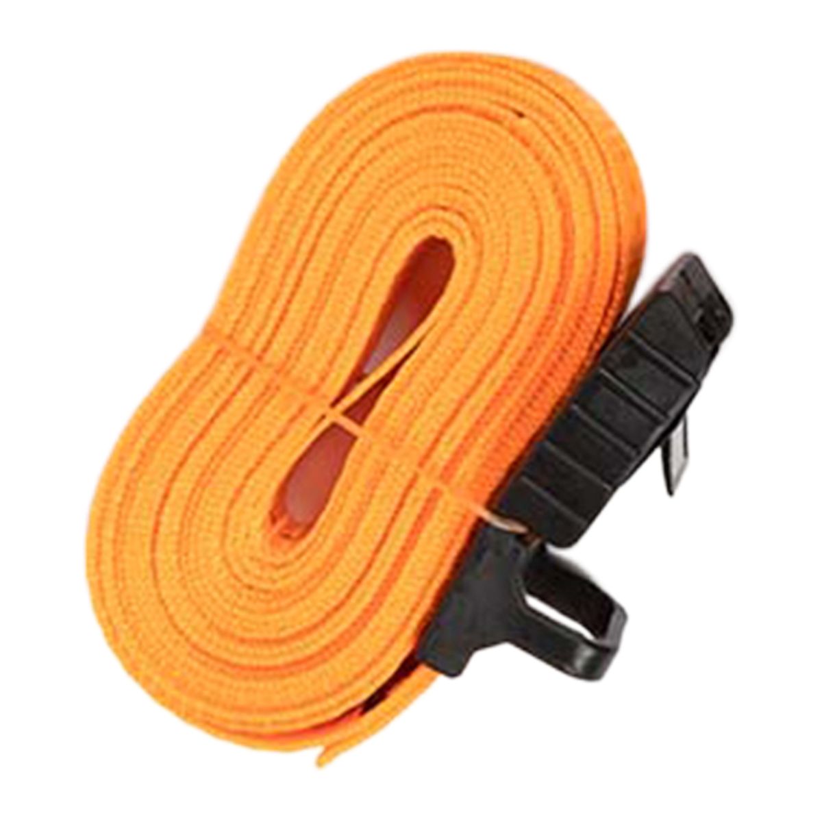 Board Buckle Belt Travel Cargo Tie Down Kayak Strap Dark Orange