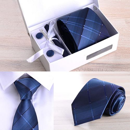 Men's Tie Gift Box 5-piece Suit Business Formal Wedding Tie