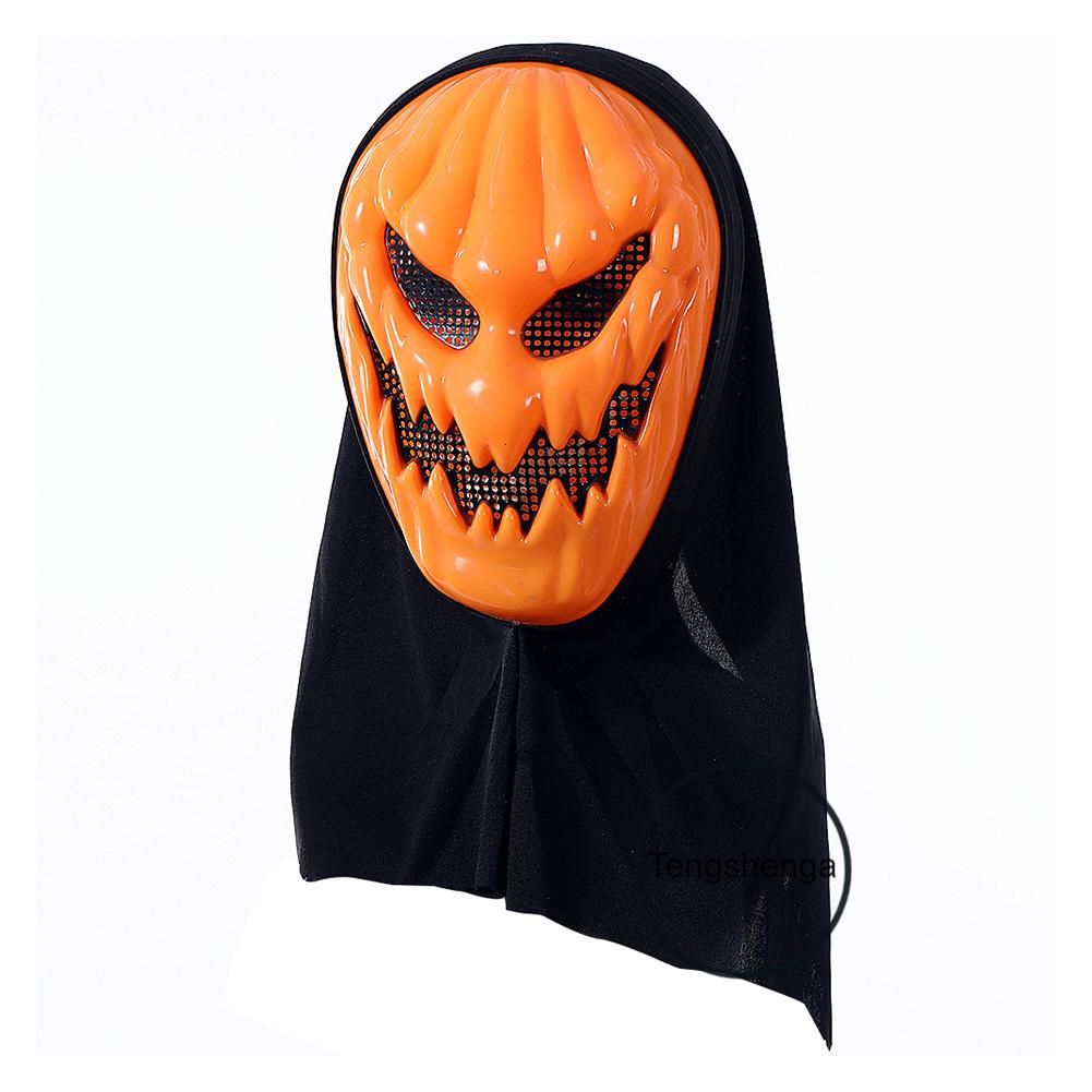 Halloween Party Pumpkin Horror Mask Plastic
