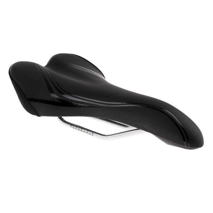 PU Leather Road Bike Saddle MTB Soft Seat Curve Shape Saddle Bicycle