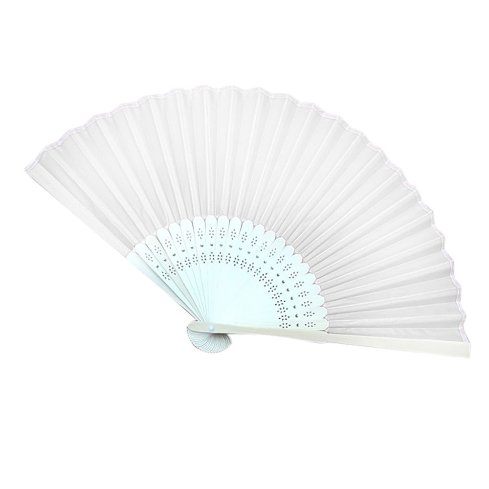 Bamboo Wedding Black Spun Dancing Favor Fans Painting Folding Fan Hand Silk Chinese Party Held Writing Calligraphy #02