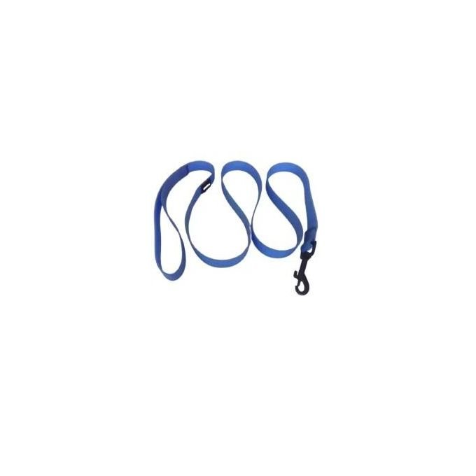 TD PP Pet Authentic Rubber Leash Lead For Dogs - Blue