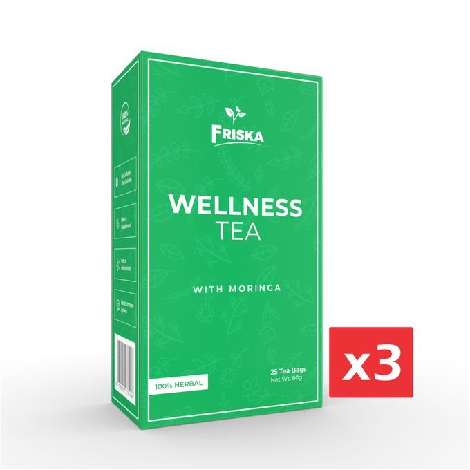 Friska Wellness Tea (X3 Packs) &ndash; Your Daily Immune Boost & Detox