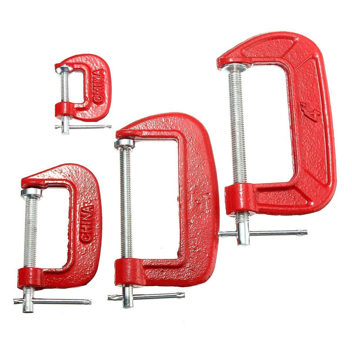 3"/75mm G-clamp Heavy Duty Metal Woodworks Handyman Carpenter Vise Grip Tools 3"/75mm