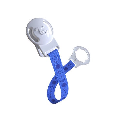 Twistshake Pacifier Clip -  Cookiecrumb -Blue