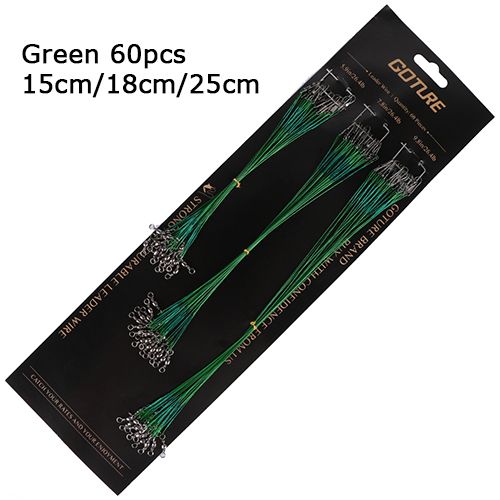 Goture Wire Fishing Line Leashes For Fishing 16CM 18CM 22CM 24CM 28CM Lure Hook Line