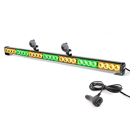 SMALLFATW Emergency Strobe Light Bar 30 28 LED 13 Flashing M
