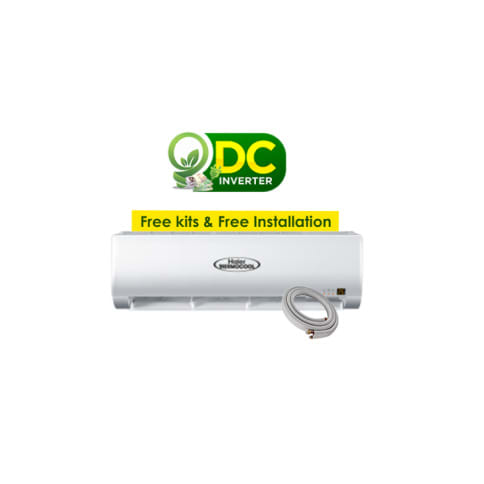 Genpal Inverter Air Conditioner - 1.5HP HSU-12LNEB-01 White + Free Kit - Energy Saving 70%
