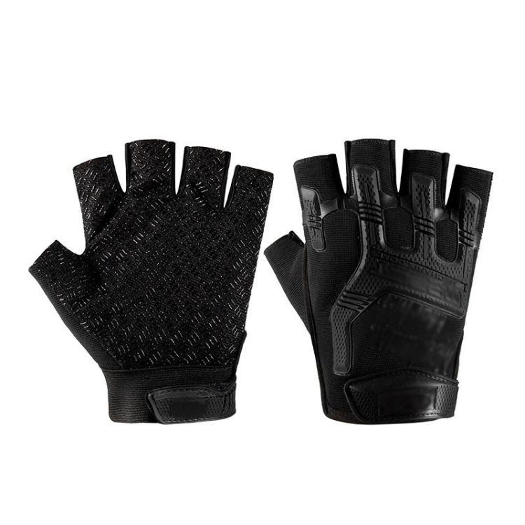 Outdoor Sports Non- Protective Half-finger Gloves Free Code